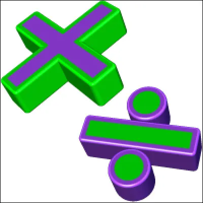 Toujours dans un calcul sans parenthèses : 
Dans une suite d'opérations avec uniquement des multiplications et des divisions, on calcule...