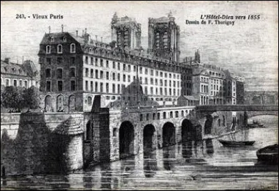 En quelle ann&eacute;e a-t-on ras&eacute; les derni&egrave;res habitations sur les ponts de Paris ? (&agrave; l'exception du pont au Double sur lequel se trouvait une extension de l'h&ocirc;tel Dieu)