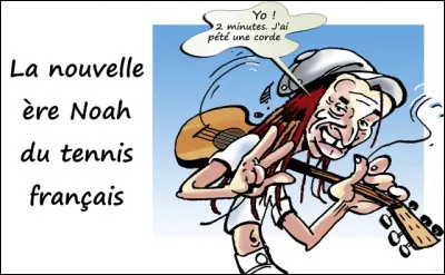 Yannick Noah est le dernier Français vainqueur de Roland Garros, en 1994 il perd un ami, Marcel Bernard, vainqueur de Roland Garros en 1946, il va donc assister à son enterrement ...