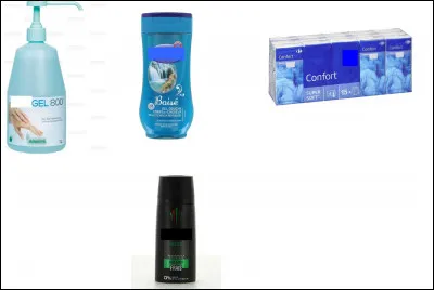 Temps cyclonique ou pas, l'aspect hygiénique reste important. Comment s'appelle le premier produit ?