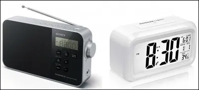 Lequel de ces deux choix représente une radio ?