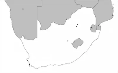 Laquelle de ces villes ne se trouve pas en Afrique du Sud ?