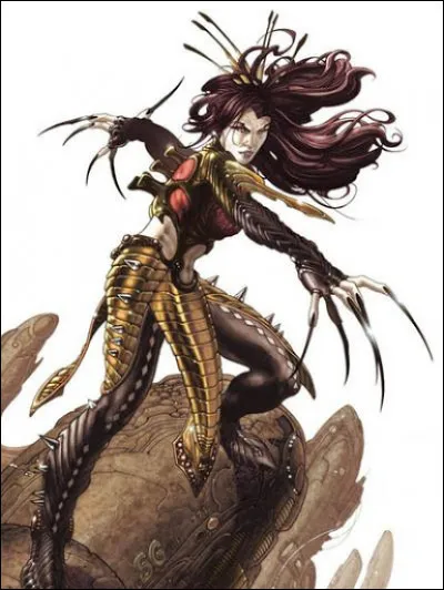 Elle est la fille d'un scientifique décédé, elle se nomme Yuriko Oyama, elle est obsédée par le fait de découvrir le processus d'intégration de l'adamantium. Qui est-elle ?