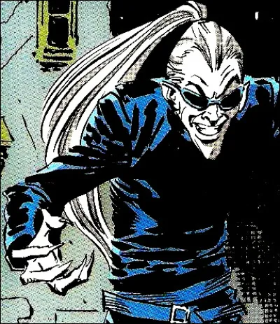 Il est un vampire, il travaille généralement en tant qu'homme de main, il peut sucer la force vitale de sa proie rien qu'en la touchant. Qui est-il ?