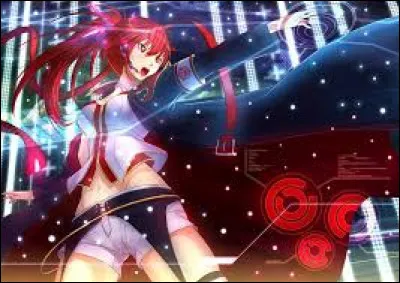 Quel est le nom de cette Vocaloid aux cheveux rouges ?