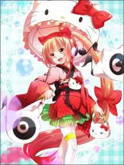Comment se nomme cette fan de Hello Kitty ?