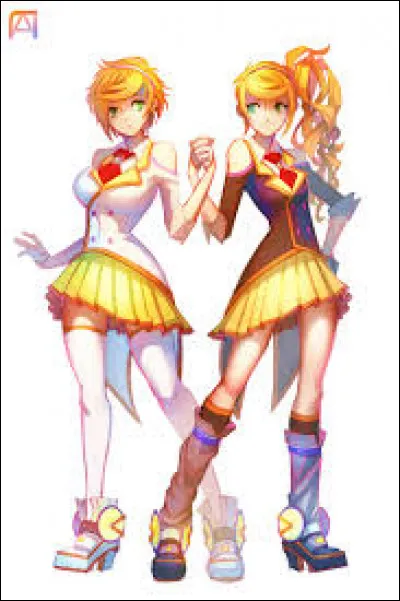 Quels sont les noms de ces Vocaloids jumelles ?