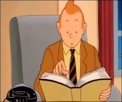Tintin aperçoit un nouvelle étoile. Qui va-t-il immédiatement avertir ?