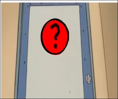 Quel symbole voit-il dans ce cercle rouge ?