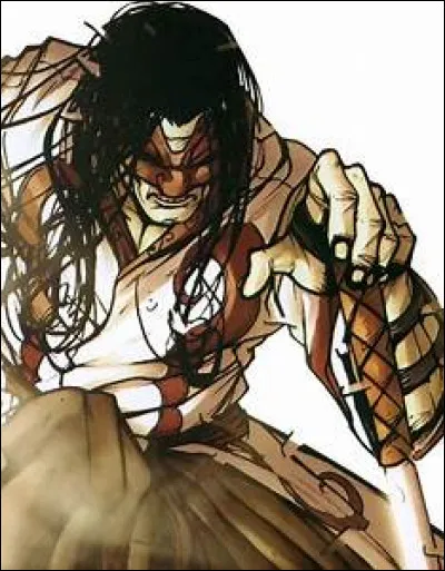 Il se nomme Tomi Shishido, il est membre de l'Hydra et de la Main, il peut changer en pierre n'importe qui d'un simple regard. Qui est-il ?