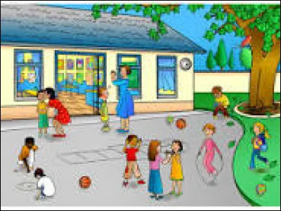 Dans la cour de récréation, tu adores :