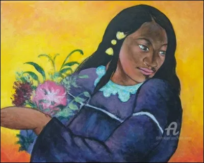 Qui est l'auteur de "Femme-fleur" ?