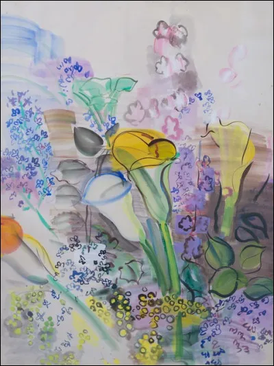 Qui a représenté "La Bouquet d'arums" ?