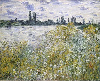 Qui a peint "L'île aux fleurs près de Vetheuil" ?