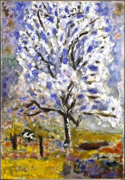 Ce sont ses "Amandiers en fleurs" :