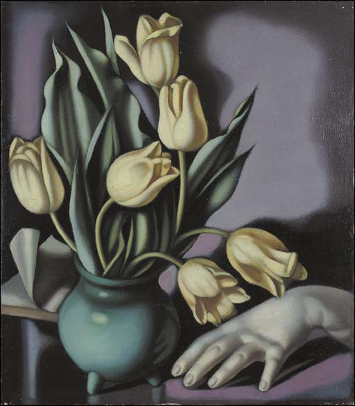 À qui appartient la toile représentant "Les Tulipes" ?