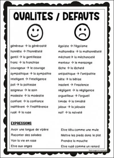 Quelle est ta plus grande qualité d'après toi ?