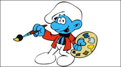 Le Schtroumpf peintre est :