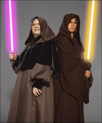 Est-ce la vraie couleur de leur sabre ?