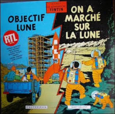 Quand sont sorties les B.D : "Objectif lune" et "On a marché sur la lune" ?