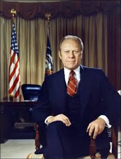 Qui fut le 38e président des États-Unis ?