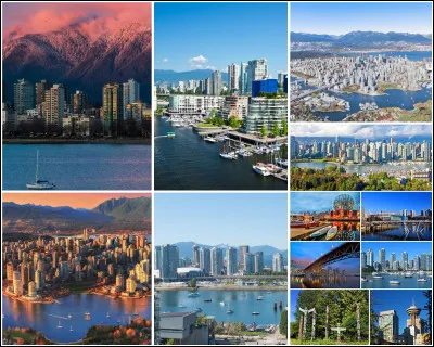 [TOP 6]  Toujours sur le même continent, nous nous rendons sur la côte Pacifique de l'Amérique. C'est une ville qui possède son île. Avec plus de 600 000 habitants intra-muraux, elle a accueilli les Jeux olympiques d'hiver en 2010. Elle possède une densité de population importante. Huitième plus grande municipalité de son pays, c'est...