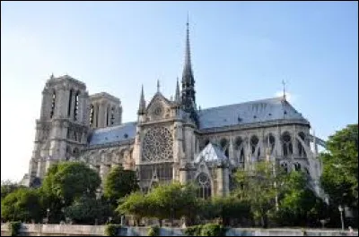 Quand a eu lieu l'incendie de la cathédrale Notre-Dame de Paris ?