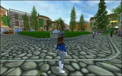 Que tient dans les mains la grande statue en or située à la place d'Aideen ?