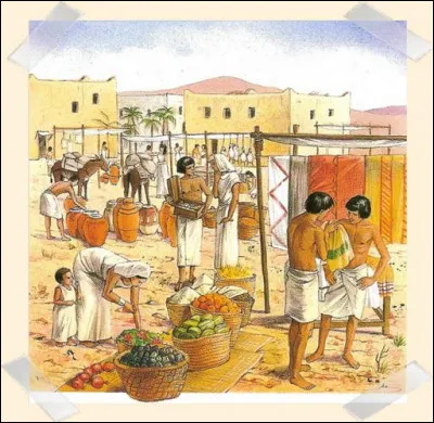 Le commerce en Égypte antique était un modèle avant-gardiste basé sur le troc. quelle unité de mesure permettait d'évaluer les produits à négocier ?