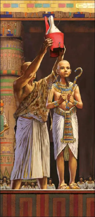 Quelle est cette couronne symbole et insigne du pouvoir royal de pharaon ?