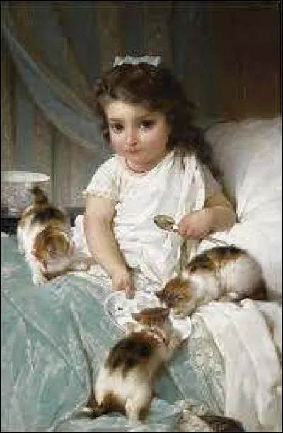 Qui a immortalisé cette scène au petit déjeuner ?