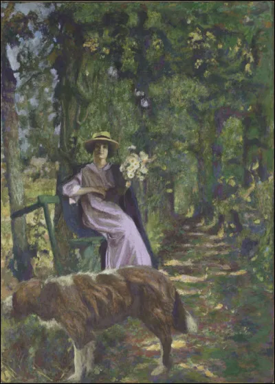 On termine avec ce grand chien repr&eacute;sent&eacute; par :