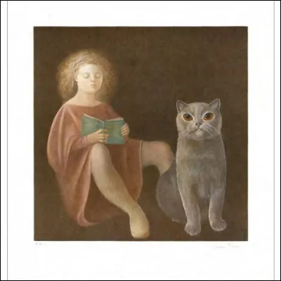 Qui a repr&eacute;sent&eacute; la "Fillette au chat" ?