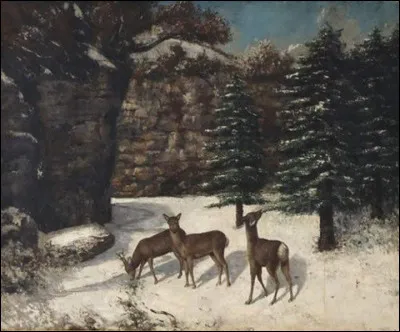 &Agrave; qui doit-on "Le Paysage aux trois biches" ?