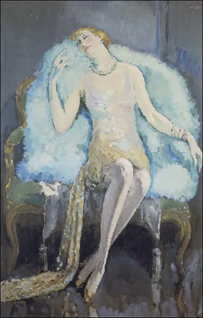 Voici enfin une toile que j'aime beaucoup, assez peu connue, d'un artiste connu :