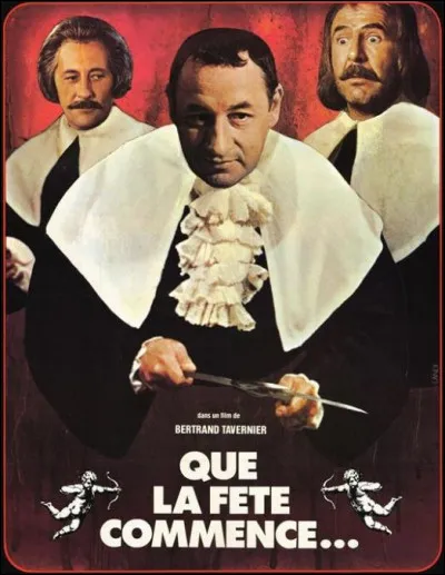 Thierry Lhermitte a joué dans le film "Que la fête commence...".
