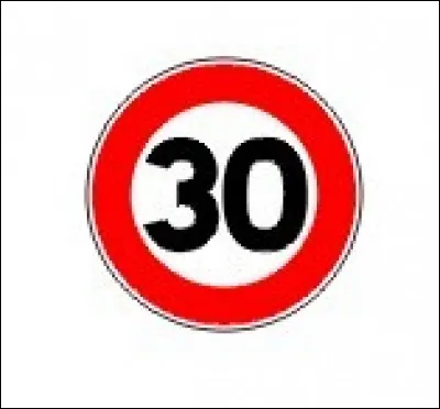 Que signale le panneau B31 ?