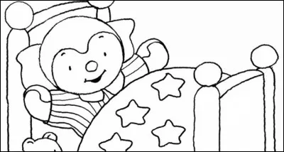 De quelle couleur va-t-on faire les cheveux de T'choupi ?