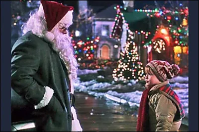 Quel vu a fait Kevin au père-Noël local ?