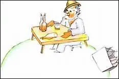 Qui habite sur le troisime astrode visit par le Petit Prince ?