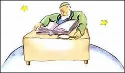 Qui habite sur le sixime astrode visit par le Petit Prince ?