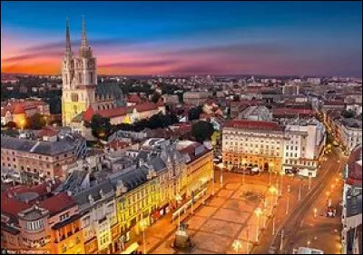Quel pays européen a pour capitale "Zagreb" ?