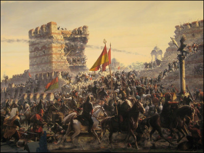 En quelle année la ville de Constantinople a-t-elle été prise par les Turcs ?
