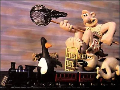 A la fin de la course le manchot finit :