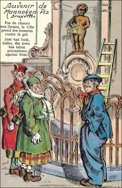 La statue que l'on voit actuellement est une copie. Depuis quand a-t-elle remplacé l'original ?