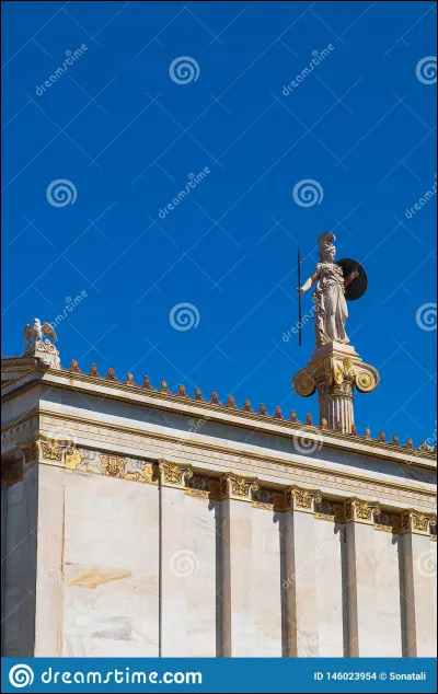 Quel est le nom grec de la déesse de la stratégie militaire ?