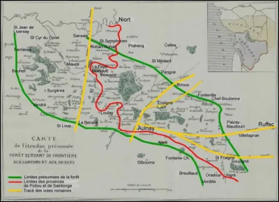 Mais plus anciennement encore, que trouvait-on qui recouvrait une grande part du paysage ?