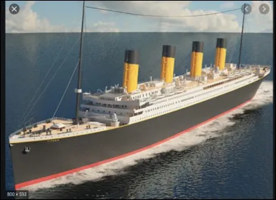 Le Titanic a coulé dans l'océan Pacifique.