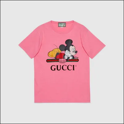 Rien n'est trop bon pour toi, je t'offre ce t-shirt Gucci. Qui peut-on voir dessus ?