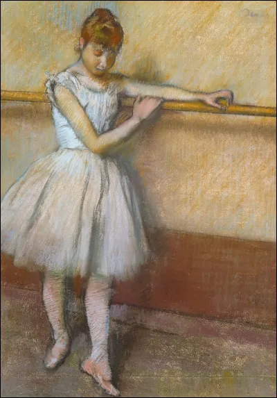 "Danseuse à la barre" est un tableau de quel peintre ?